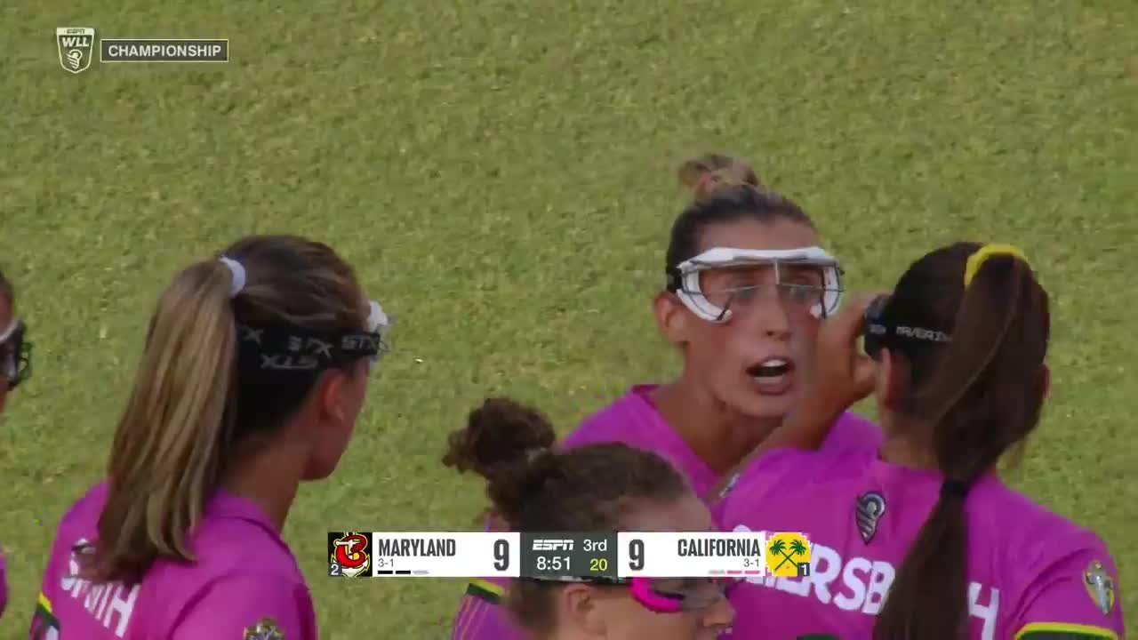 ANNA BRANDT AGAIN! WE'RE TIED AT 9