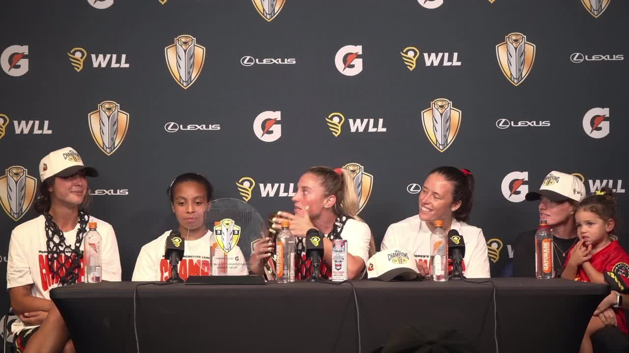 "My career doesn't have to end just because I want to start a family." -- Ally Kennedy reflects on the moms on the Charm roster and their impact